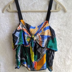 Zara Multicolored Top | Sz XS